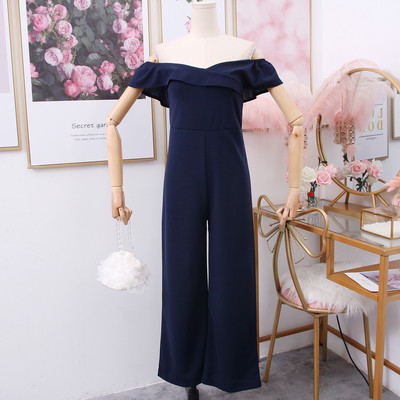 Új modell női overall csónakos nyakkivágással kék, piros, fekete, rózsaszín és zöld színekben