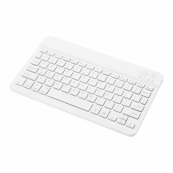 Универсална безжична Bluetooth клавиатура лесно преносима в черен и бял цвят