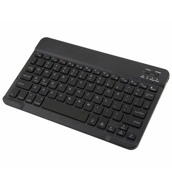 Универсална безжична Bluetooth клавиатура лесно преносима в черен и бял цвят