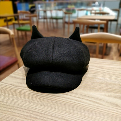 Γυναικείο καπέλο τραγιάσκα 3D σε καφέ, κίτρινο, μαύρο, καφέ, γκρι και μπορντό χρώμα