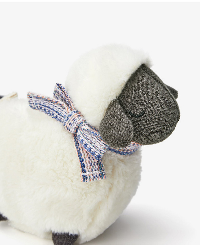 Μικρή παιδική τσάντα με λαβή σε λευκό χρώμα