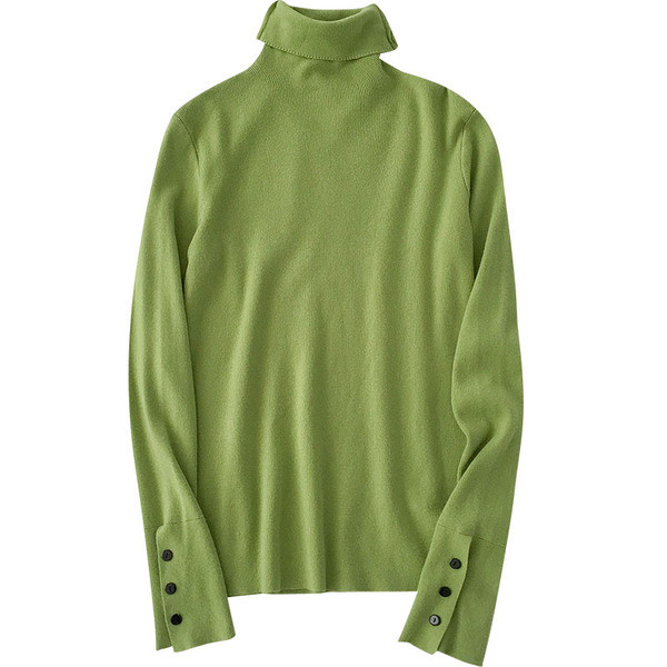 Καθημερινή γυναικεία μπλούζα σε πέντε χρώματα με ψηλό κολάρο και κουμπιά