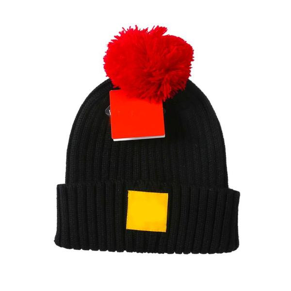 Παιδικό  πλεκτό καπέλο με χνούδι σε γκρι, ροζ και μαύρο χρώμα