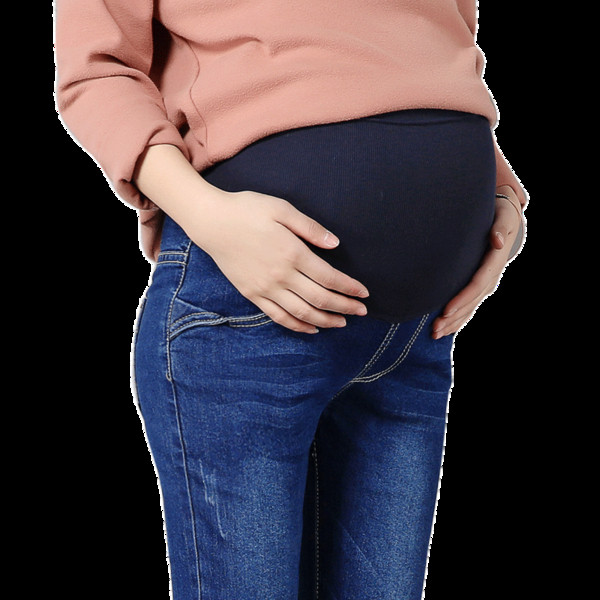 Casual γυναικεία τζιν κυρίες σε ανοιχτό και σκούρο μπλεχρώμα