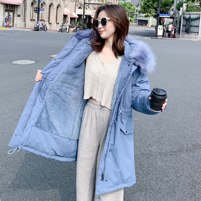 Νέο μοντέλο γυναικείο χειμωνιάτικο μπουφάν με κουκούλα και απαλή επένδυση σε έξι χρώματα