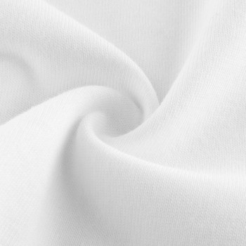 Ежедневна детска блуза в бял цвят с апликация за момчета