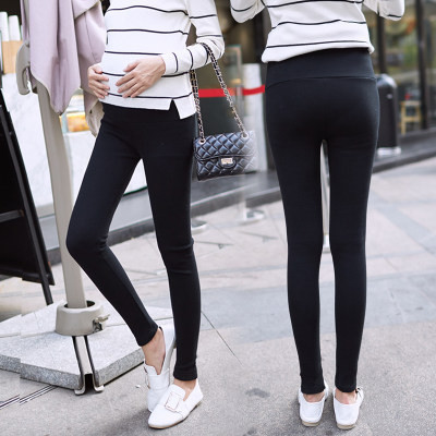 Καθημερινό γυννεικείο κολάν  για έγκυες γυναίκες με μαύρο χρώμα