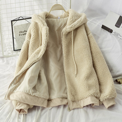 Női kabát cipzárral és kapucnival rózsaszín, fekete, bordó, kék, sárga és fekete színben