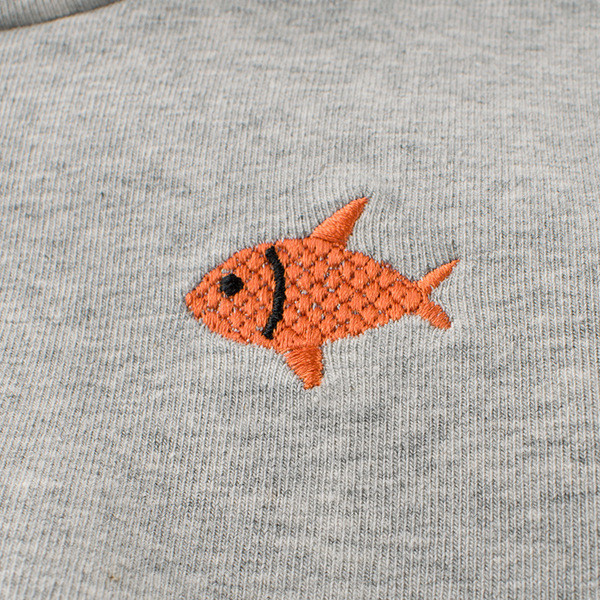 Παιδική μπλούζα για αγόρια και κορίτσια σε τρία χρώματα με κεντήματα