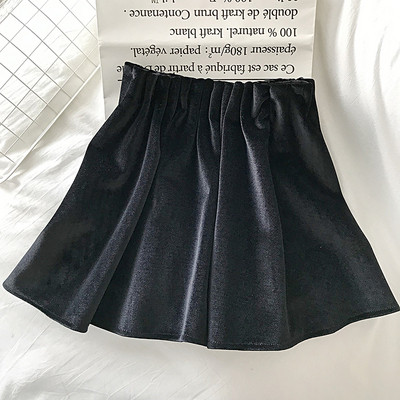 Μοντέρνα γυναικεία φούστα σε τρία χρώματα με ελαστική μέση