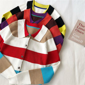 Női alkalmi mellény három színben, gombokkal és gallérral