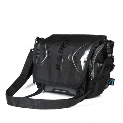 INBIKE Αδιάβροχη τσάντα  ποδηλάτου σε μαύρο, κόκκινο και πράσινο χρώμα