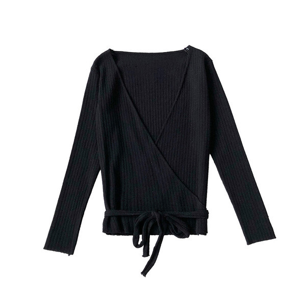 Női blúz négy színben V-nyakú és fűzős