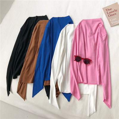 Ежедневна дамска блуза Slim модел в четири цвята