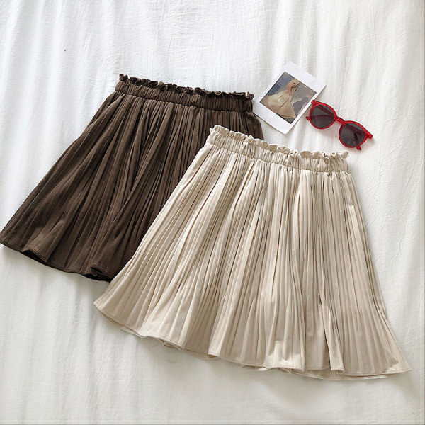 Redős női bársonyszoknya három színben szabott modellben