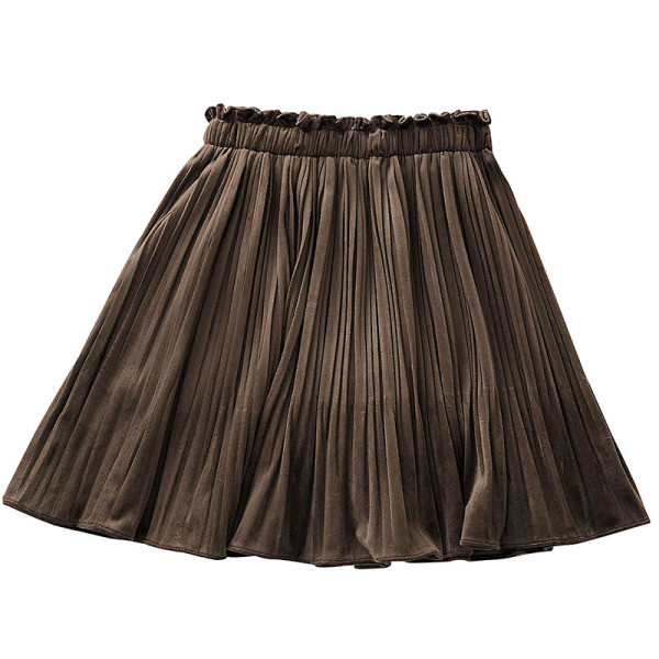 Redős női bársonyszoknya három színben szabott modellben