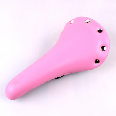 Kényelmes kerékpárülés fém elemekkel, különböző színekben