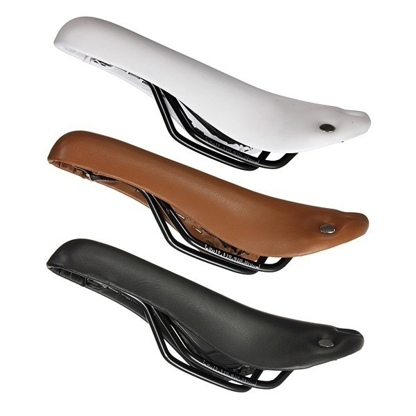 Kényelmes kerékpárülés fém elemekkel, különböző színekben