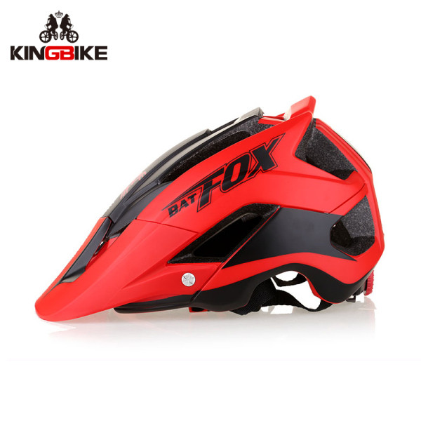 BATFOX Vastag unisex kerékpáros sisak piros, rózsaszín, sárga, kék és fehér színben