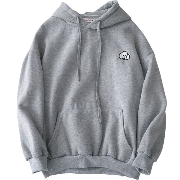 Napi női pulóver négy színben hímzéssel és zsebekkel