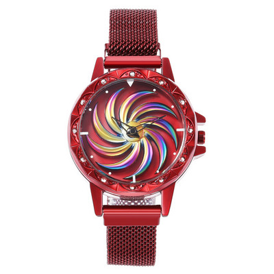 Napi női karóra kövekkel hét színben