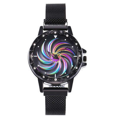 Napi női karóra kövekkel hét színben