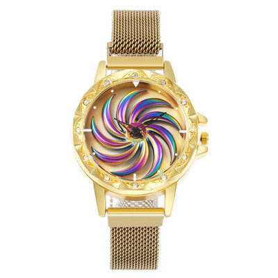 Napi női karóra kövekkel hét színben