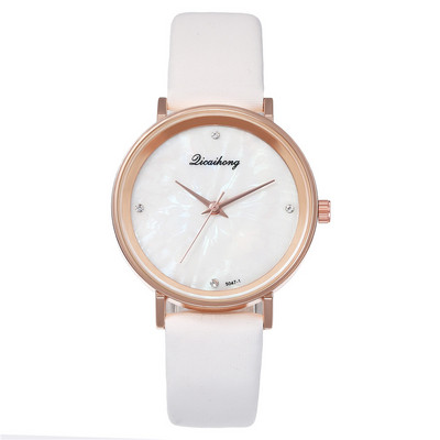 Κομψό γυναικείο ρολόι με διακόσμηση πέτρες κλασικό μοντέλο σε επτά χρώματα