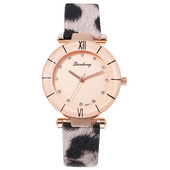 Κομψό γυναικείο ρολόι με ζωικό πριντ σε έξι χρώματα