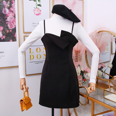 Női pulóver + ruha szett két színben