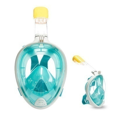 Υψηλής ποιότητας μάσκα καταδύσεων unisex με οπτικό πεδίο 180 μοιρών σε μαύρο, ροζ, μπλε και πράσινο χρώμα