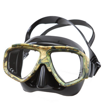 Професионална водоустойчива маска за гмуркане с камуфлажен десен