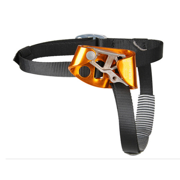 Segédkötél sziklamászáshoz, jobb lábra, arany színben