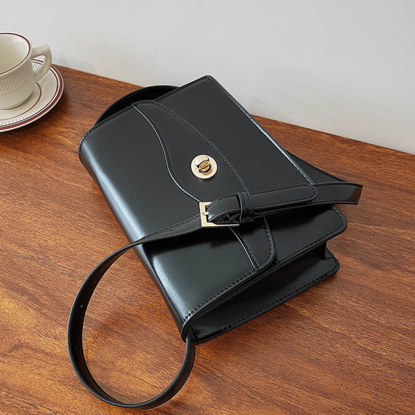 Modern női táska szalaggal és hosszú füllel barna, fekete, kék és bordó színben