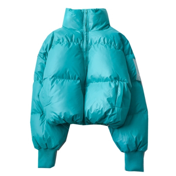 Geaca casual dama in trei culori cu guler inalt si buzunare