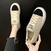 Női alkalmi cipő puha huzattal, lapos talppal, fekete, bézs és barna színekben