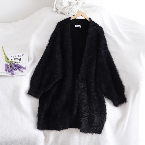 Vestă de damă în stil retro, gri, alb și negru, cu mâneci lungi