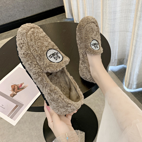 Női őszi-téli alkalmi cipő puha béléssel fekete, bézs, fehér és fekete színekben