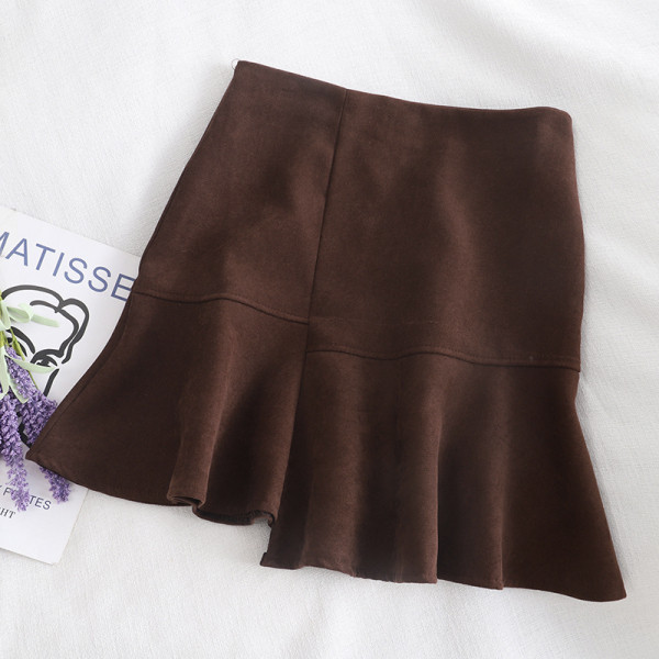 Női rövid szoknya retro stílusú hat színben, magas derékkal