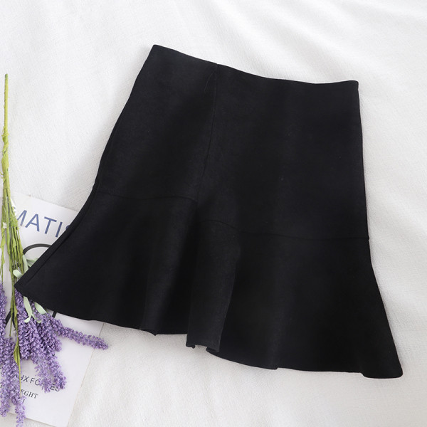 Női rövid szoknya retro stílusú hat színben, magas derékkal