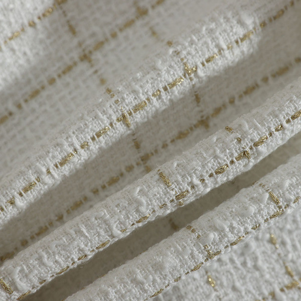 Fusta dama in carouri cu nasturi si talie inalta in albastru, alb si negru