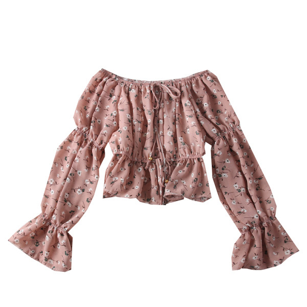 Bluza de dama actuala cu decolteu barca si maneci lotus in mai multe culori