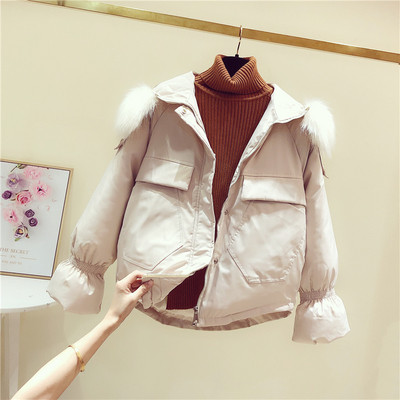 ÚJ Női őszi-téli kabát kapucnival aszimmetrikus modell fekete, bézs és zöld színekben