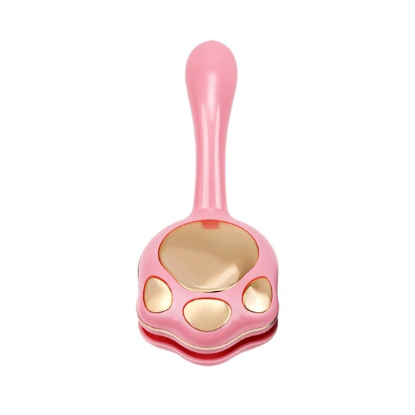 Műanyag kefe macskák fésüléséhez kék és rózsaszín színben