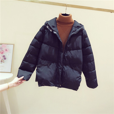 Női alkalmi kabát kapucnival sárga, fehér és fekete színben