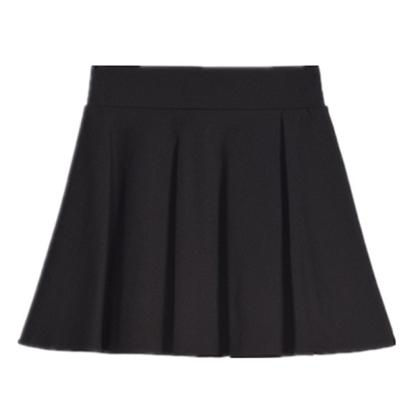 Új modell női szoknya - szabású modell fekete és fekete színben