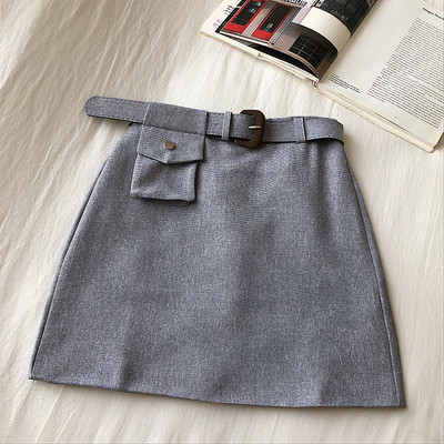 Μοντέρνα γυανικεία φούστα A-line σε τέσσερα χρώματα