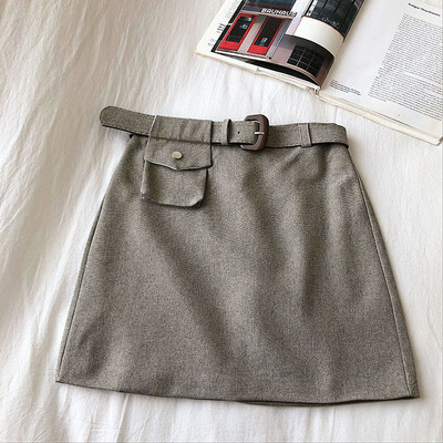 Μοντέρνα γυανικεία φούστα A-line σε τέσσερα χρώματα