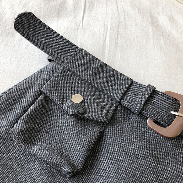 Μοντέρνα γυανικεία φούστα A-line σε τέσσερα χρώματα