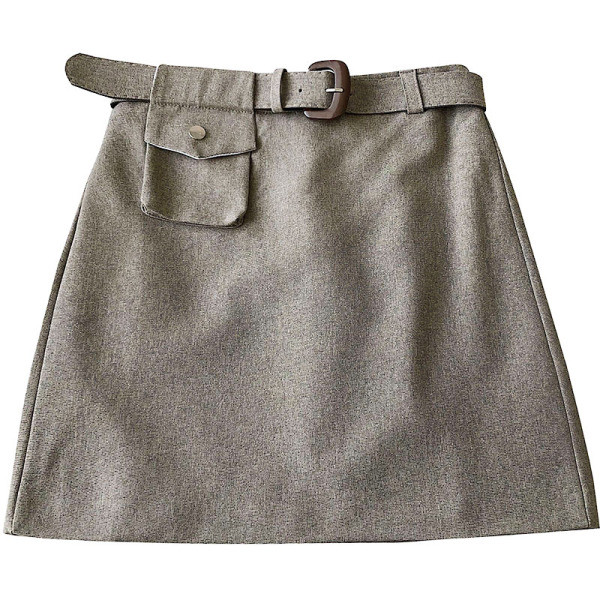 Μοντέρνα γυανικεία φούστα A-line σε τέσσερα χρώματα